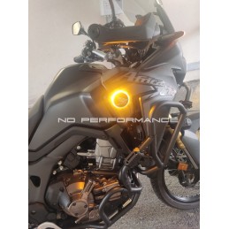 kit leds diurne + clignotants leds Honda Africa Twin