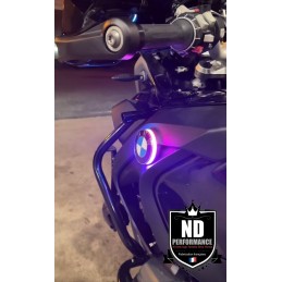 kit leds logo bmw 70 mm RGB Bluetooth