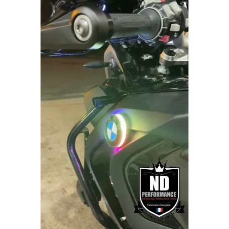 kit leds logo bmw 70 mm RGB Bluetooth