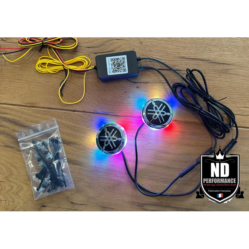 kit led sous logo yamaha bluetooth RGB