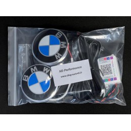 kit leds logo bmw 70 mm RGB Bluetooth