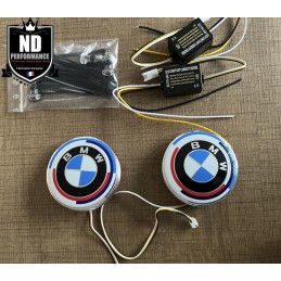 Kit led logo bmw aniversary feux de jour + Clignotants