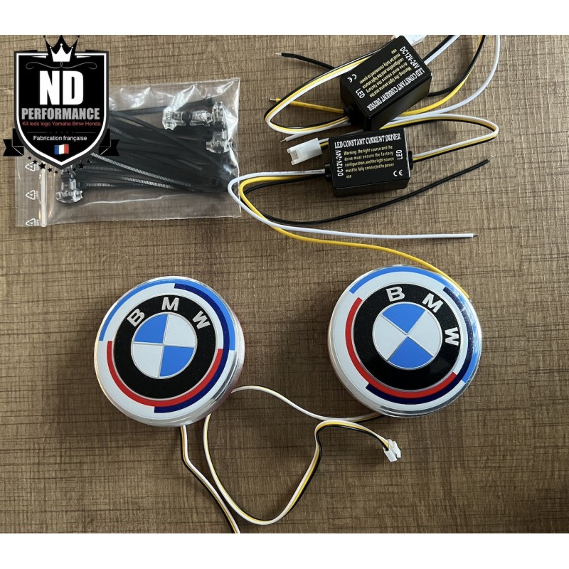 Kit led logo bmw aniversary feux de jour + Clignotants