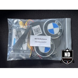 kit leds logo bmw 70 mm RGB Bluetooth