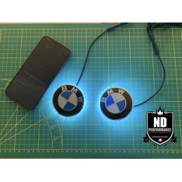 kit leds logo bmw 70 mm RGB Bluetooth