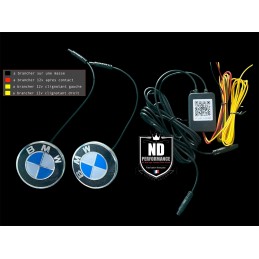 kit leds logo bmw 70 mm RGB Bluetooth